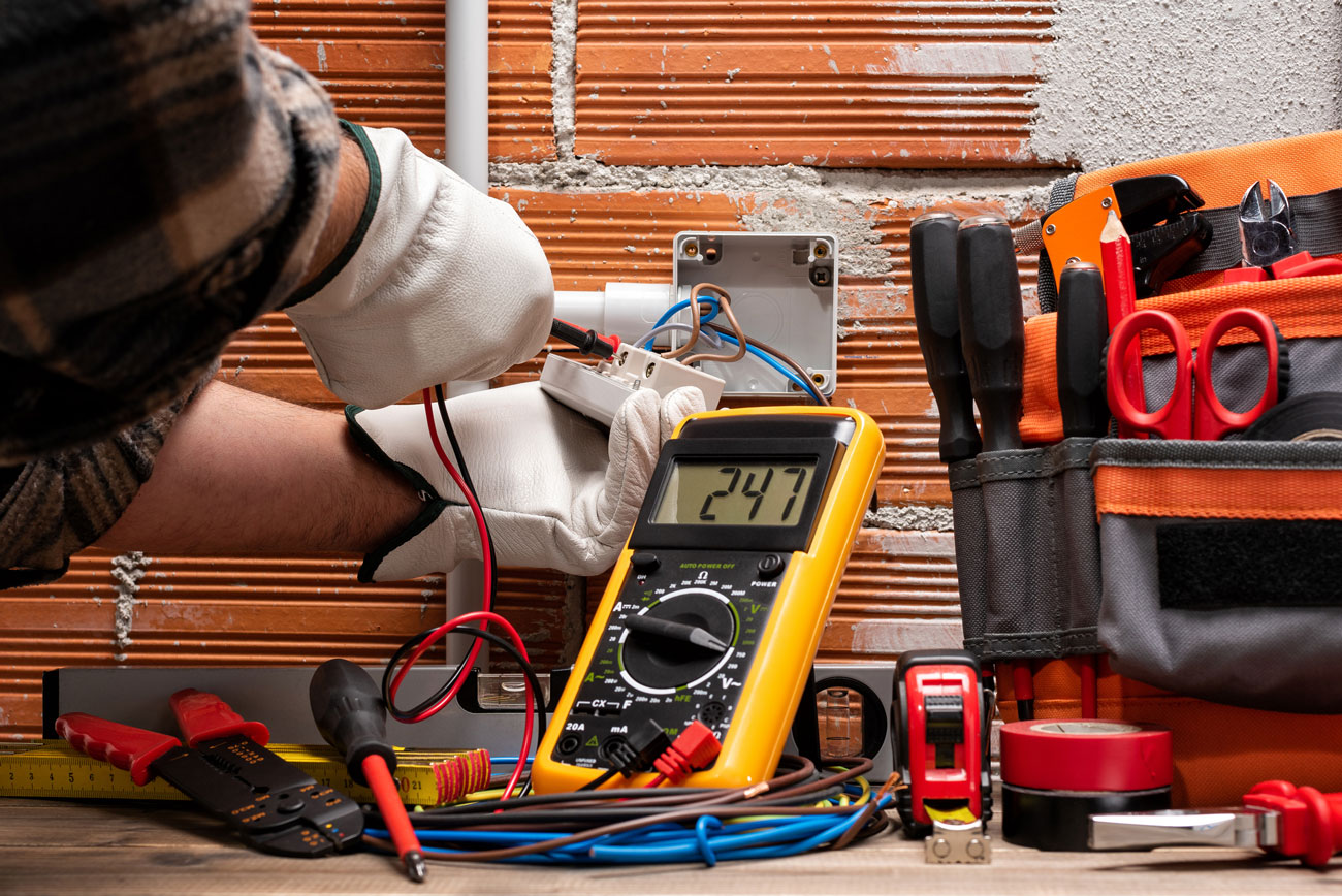 Professional electrical work with clean wiring and safe connections by B-Line Electric LLC
